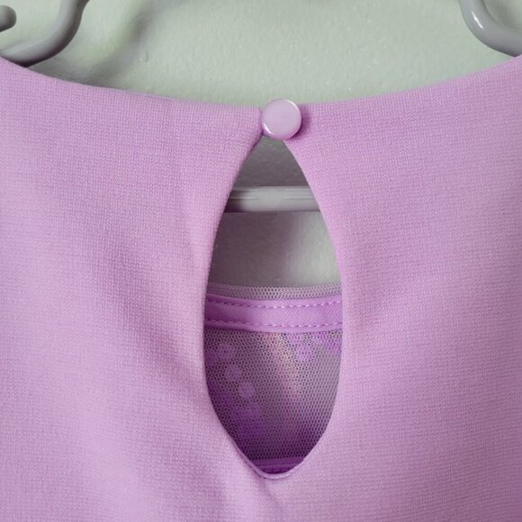 NWT! Nordstrom Zunie Girl Dress Girl's Purple Floral Knee Length Occasion. - Picture 6 of 6